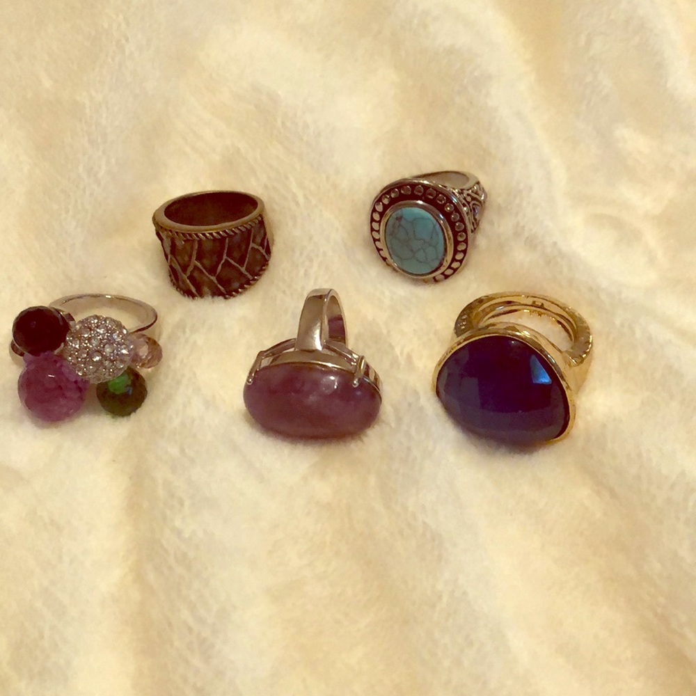 Beautiful statement rings